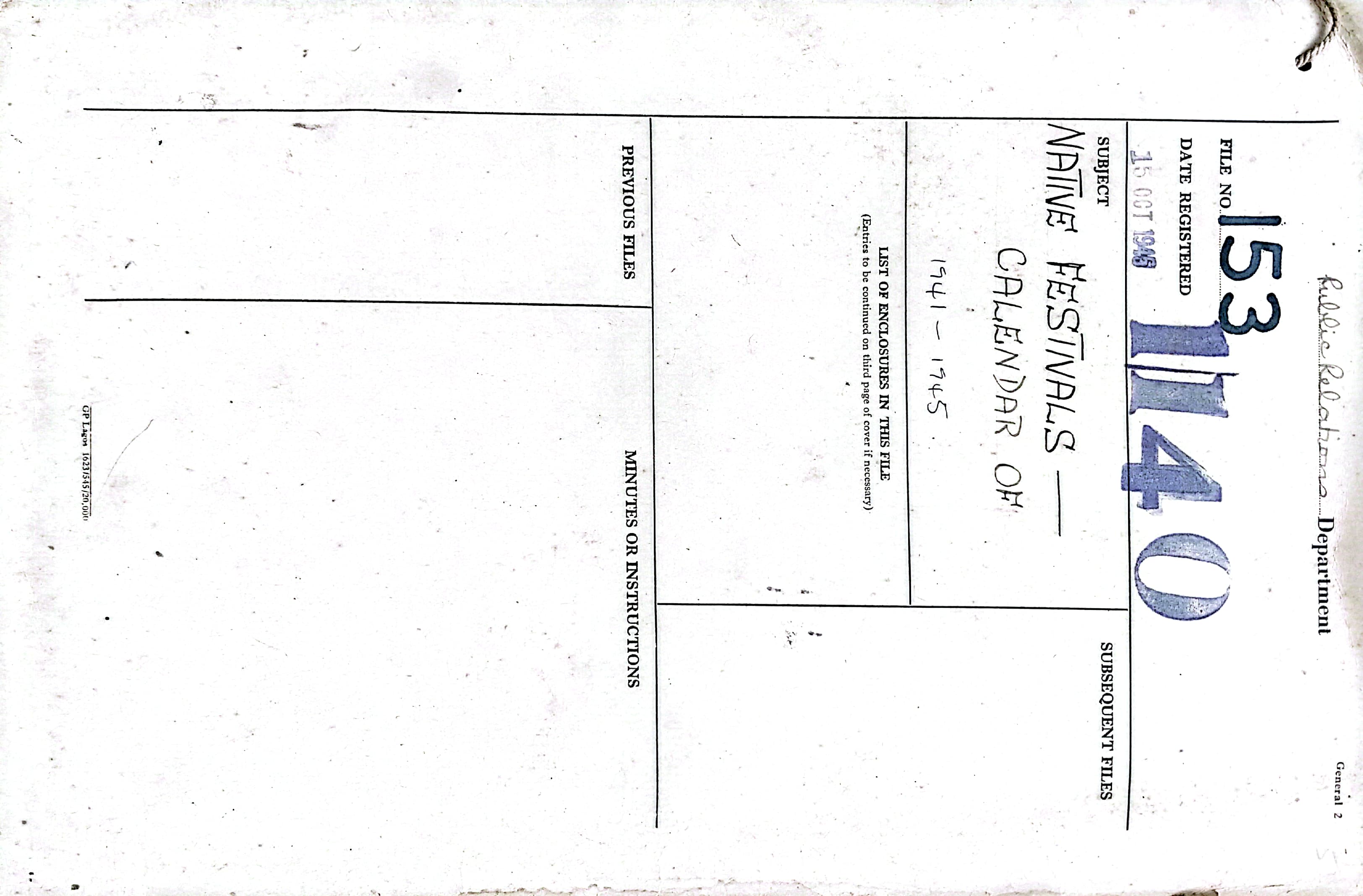 cover page