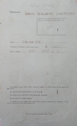 cover page